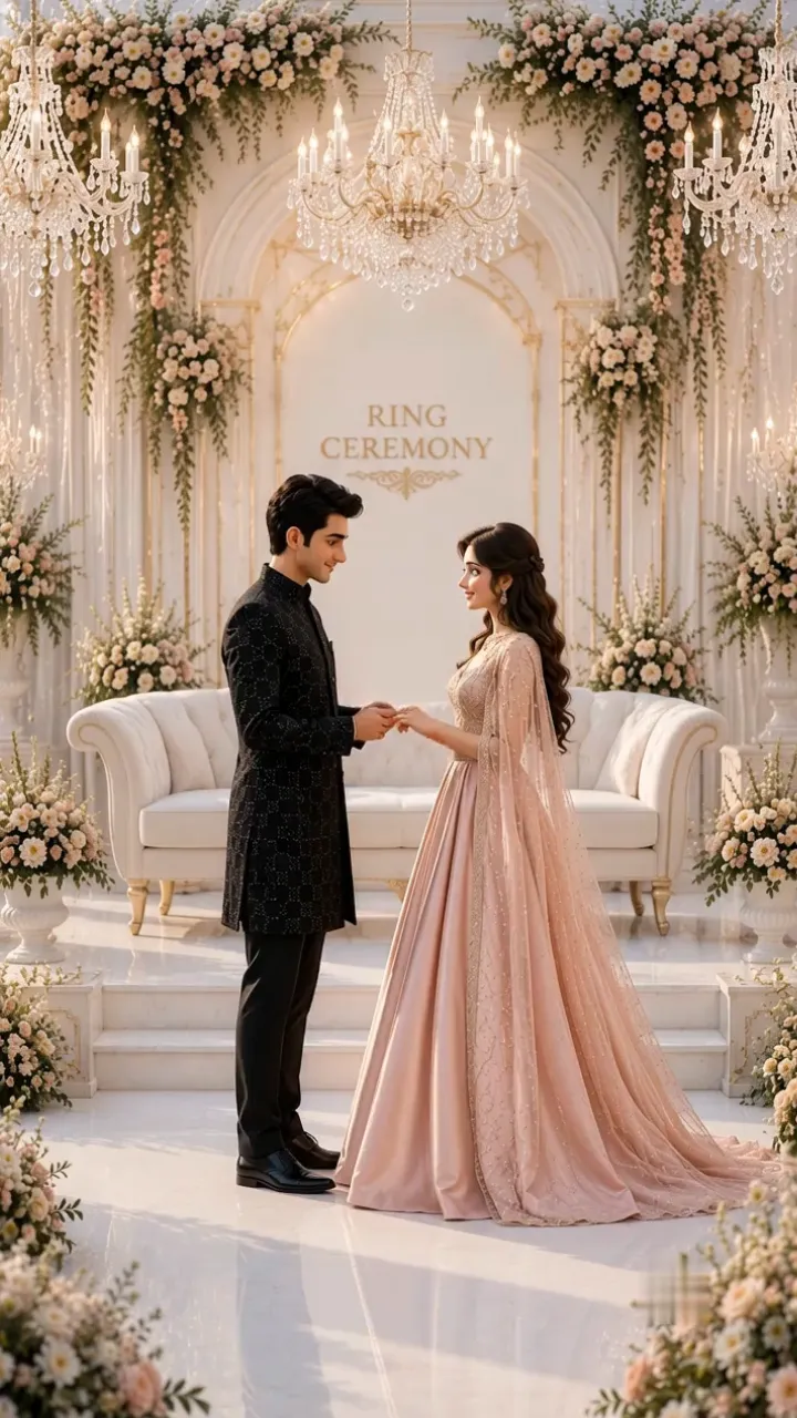 3D Ring Ceremony Invitation Video Free Online Design