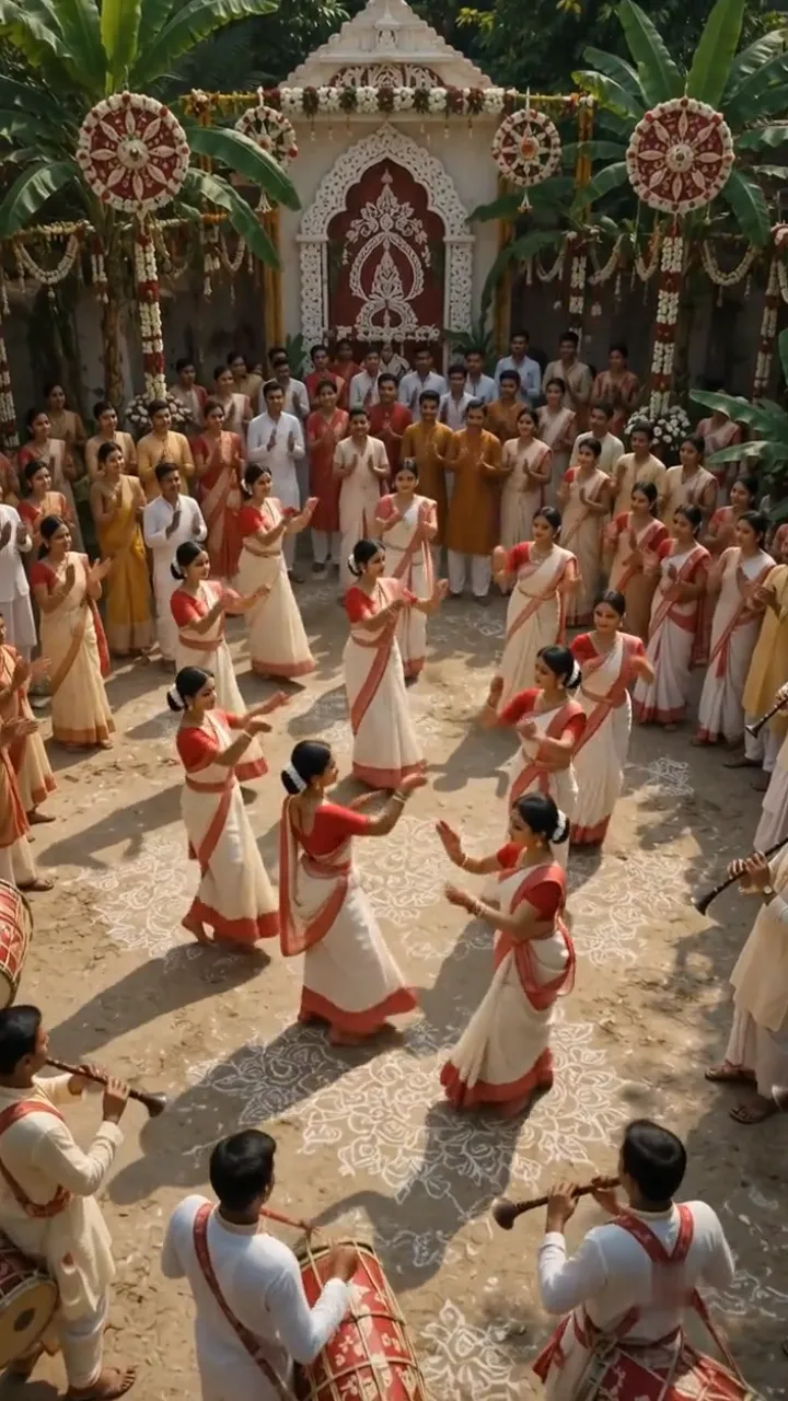 3D Bengali Wedding Invitation Video with Royal Traditions