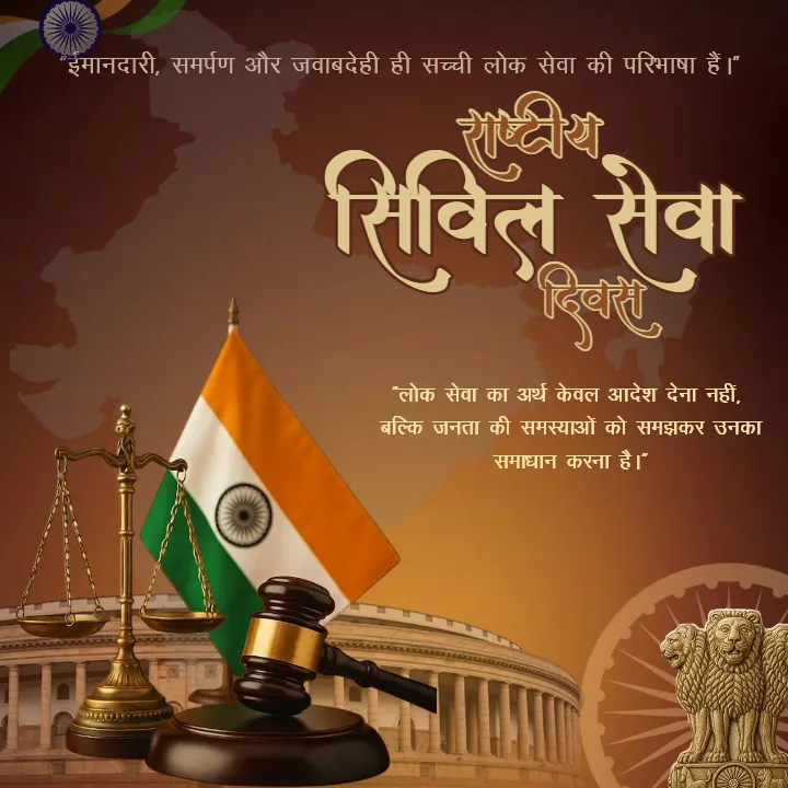 Motivational National Civil Service Day Quotes in Hindi
