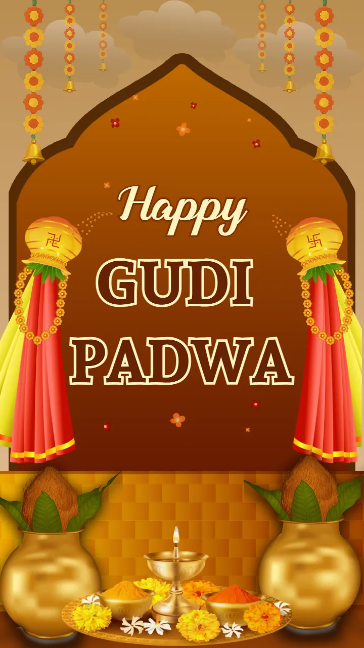 New Year Gudi Padwa Image in English Online HD Download