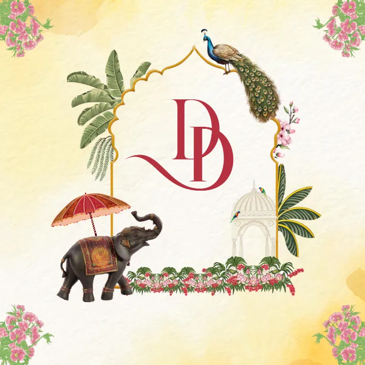 Wedding Monogram Design for a Royal Indian Celebration