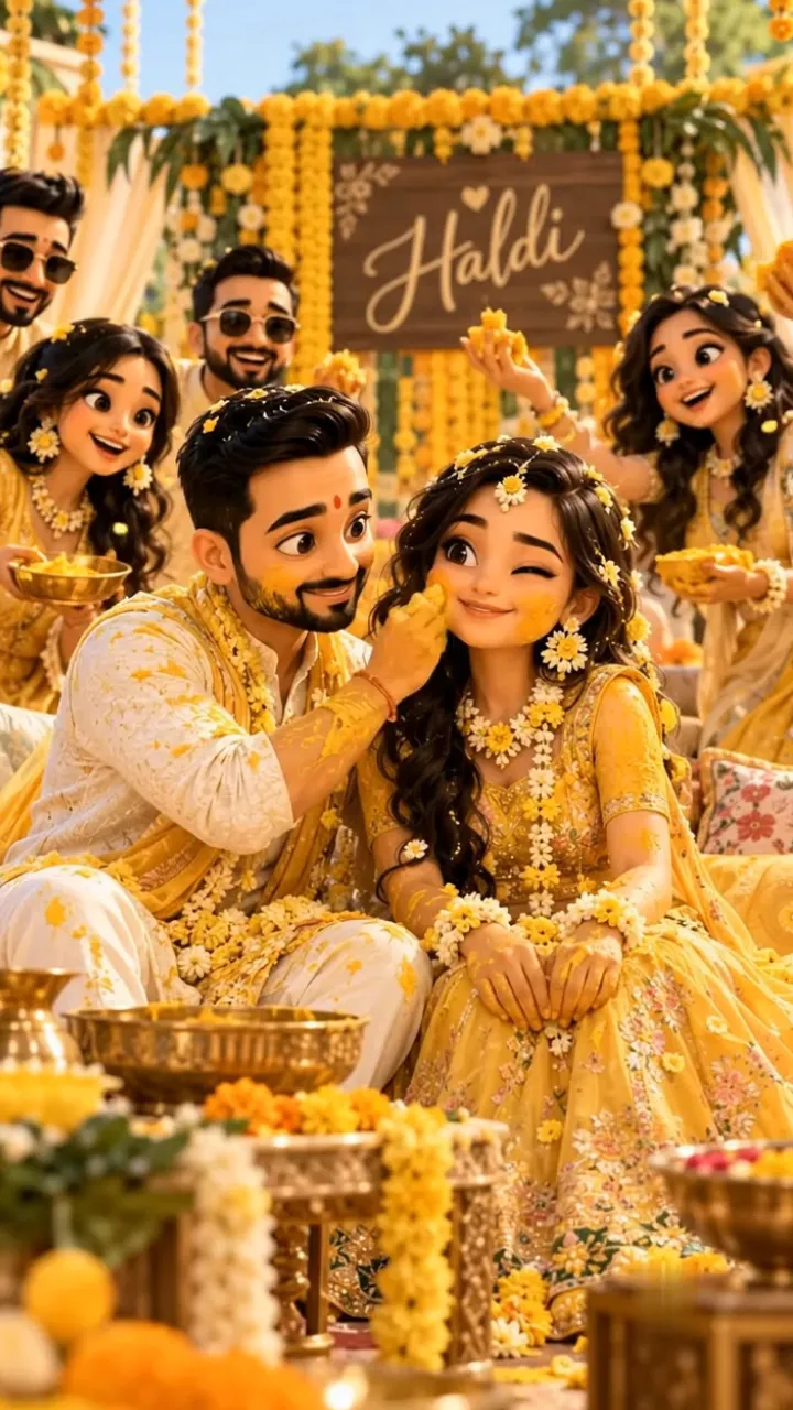 Wedding Invitation Video with Rajwadi Royal Wedding Design
