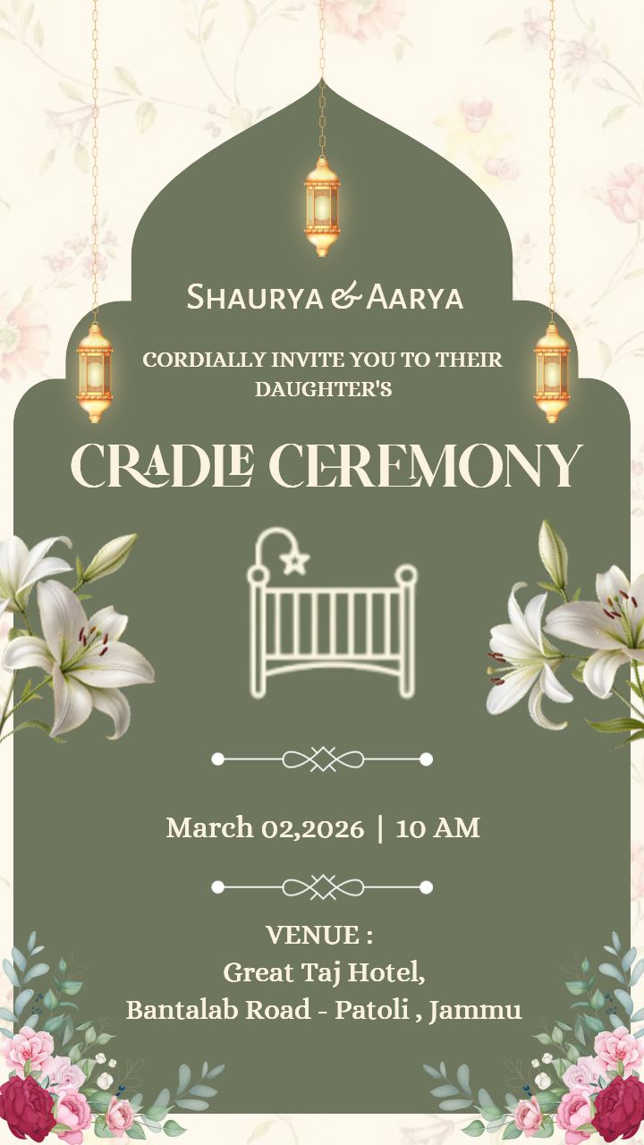 Cradle Ceremony Meaning In English With Cultural Touch