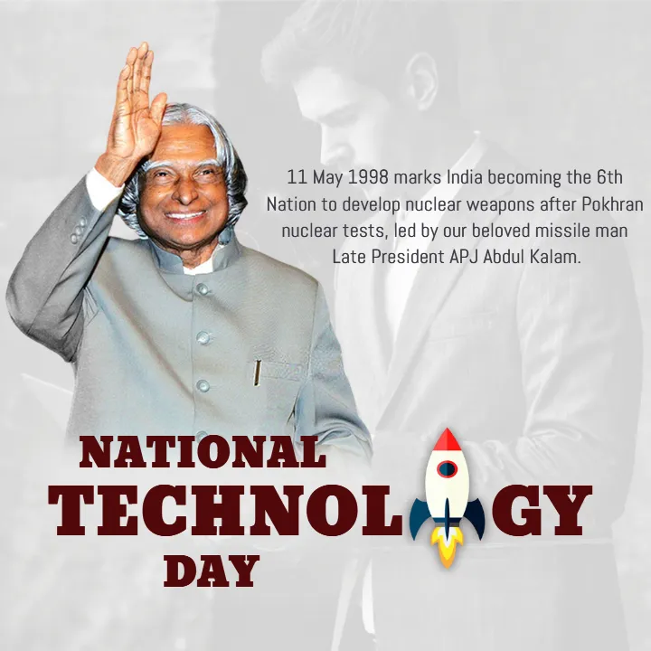 National Technology Day Template Creative Design Ideas