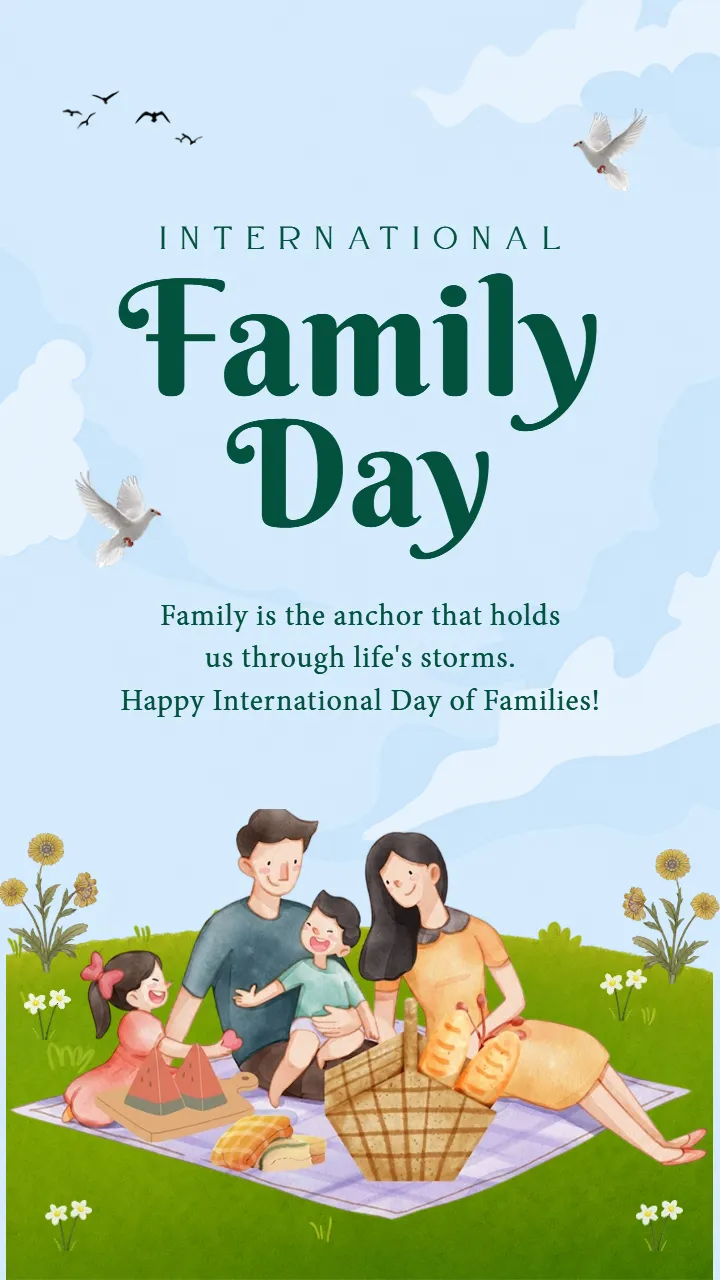 Inspirational International Family Day Quotes in English