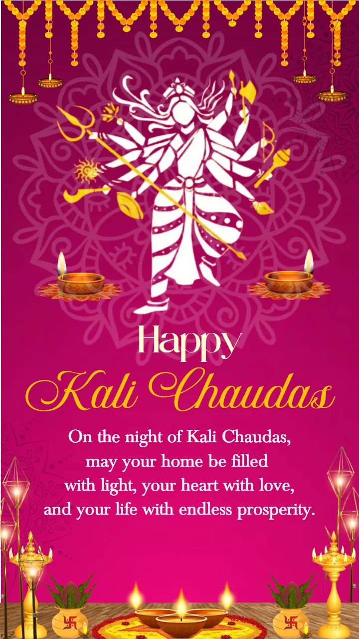 Jai Maa Kali Maa Devotional Quotes and Photo Designs