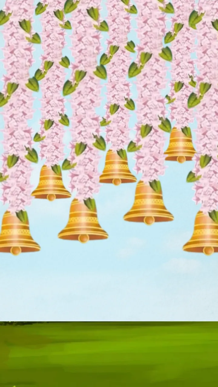 Indian wedding invitation video with greenery and florals