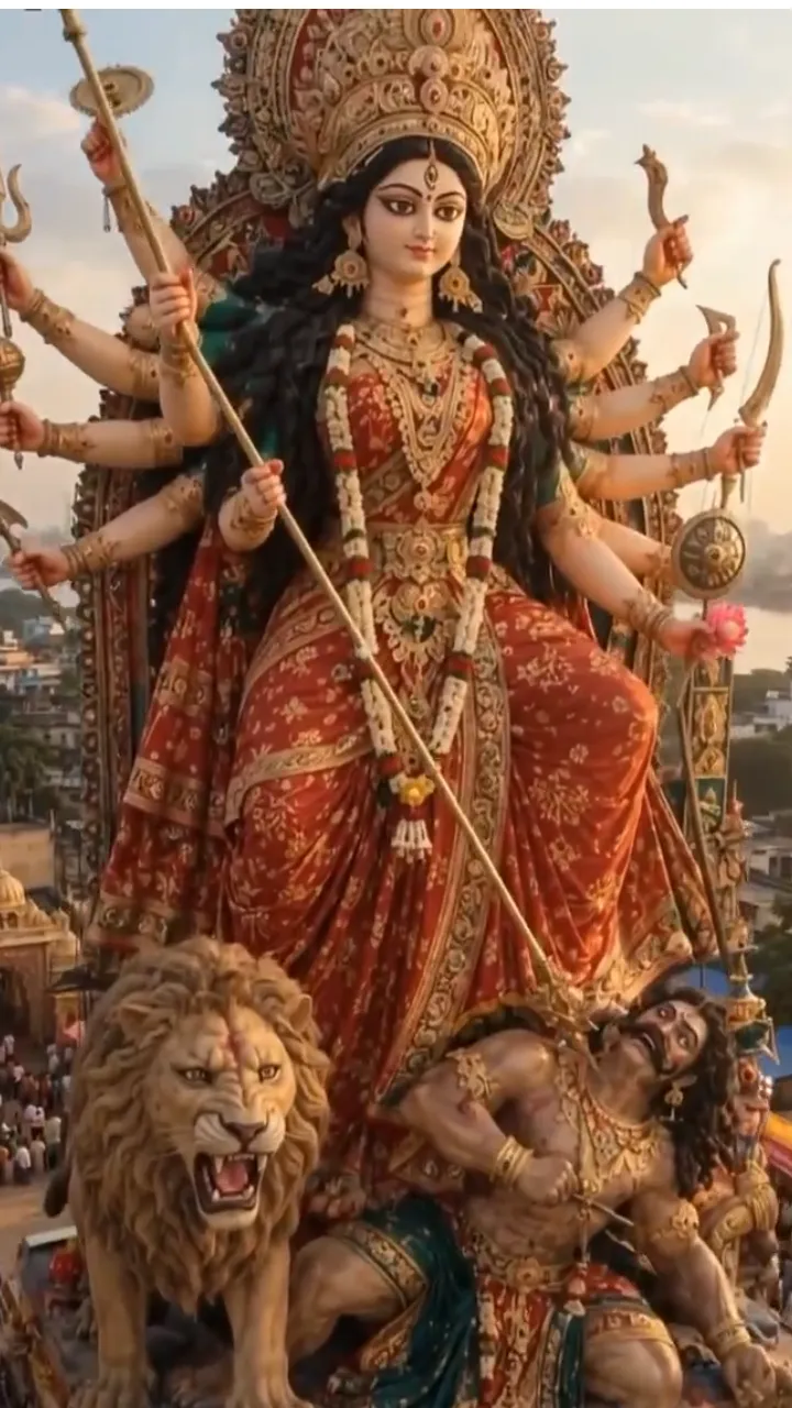 Maha Navami Status Video Designs with Maa Durga Themes