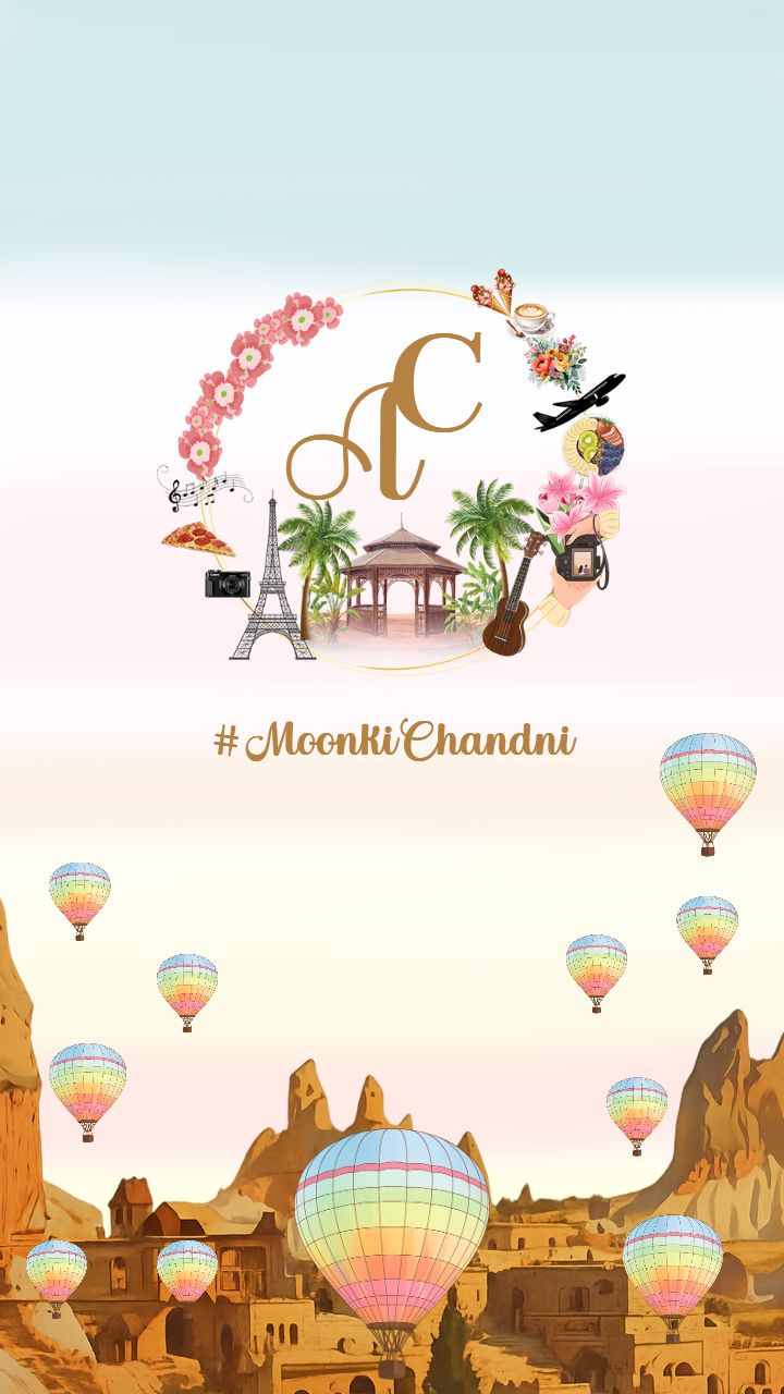 Hot Air Balloon Theme Wedding Invitation Video Template