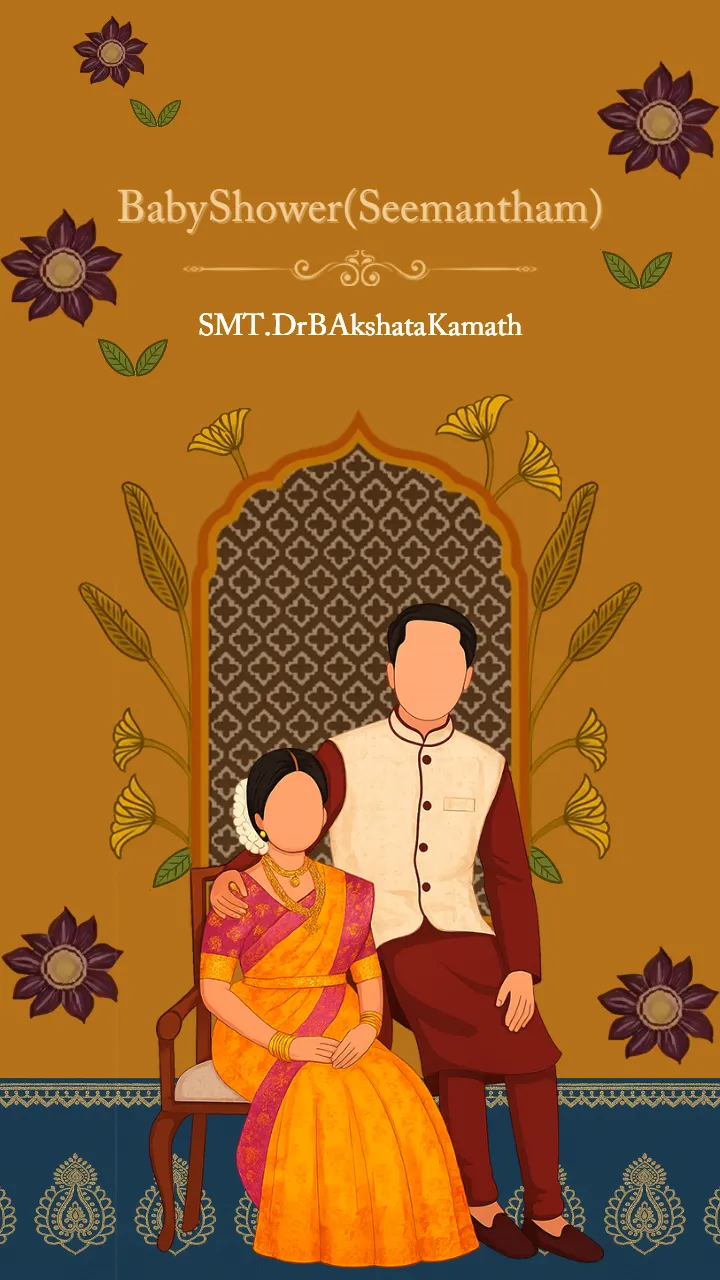 Baby Shower Digital Invitation Card Video Templates