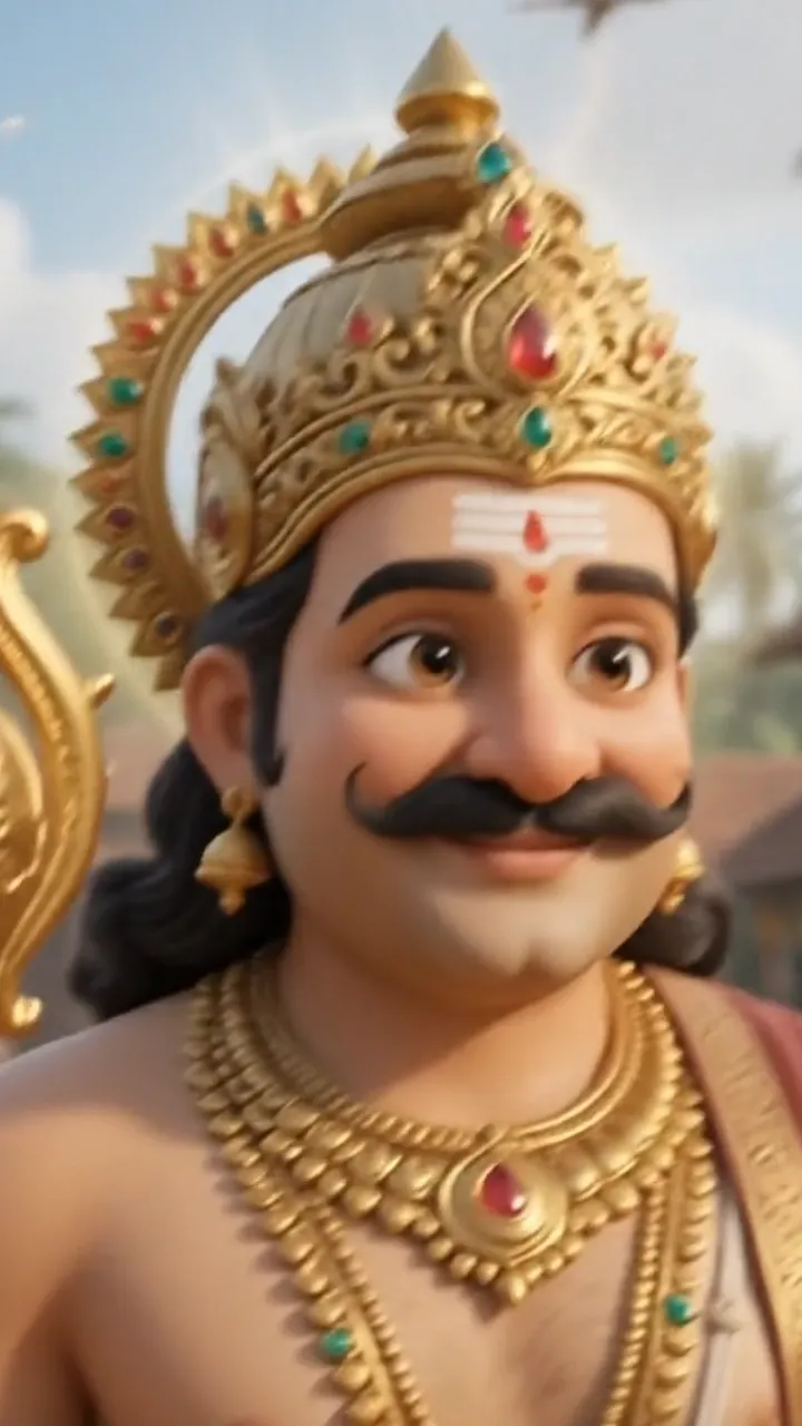 3D Onam Invitation Video