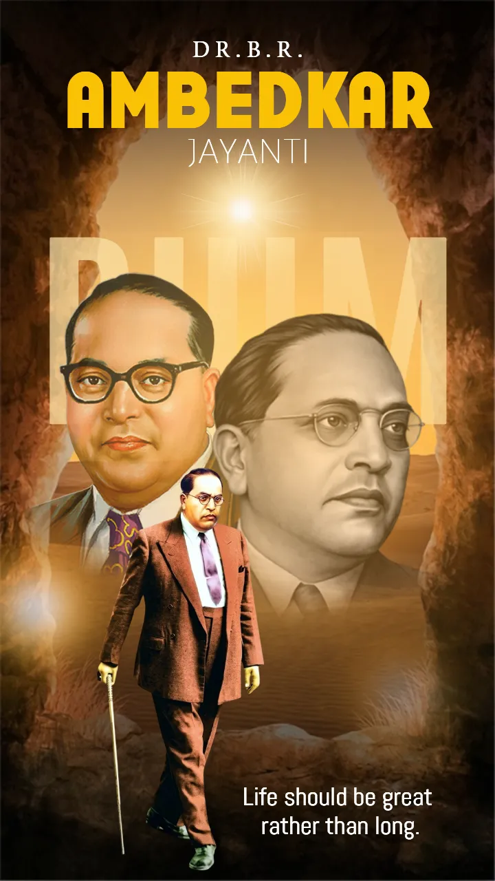 Ambedakar Jayanti Quotes in English for Online Sharing