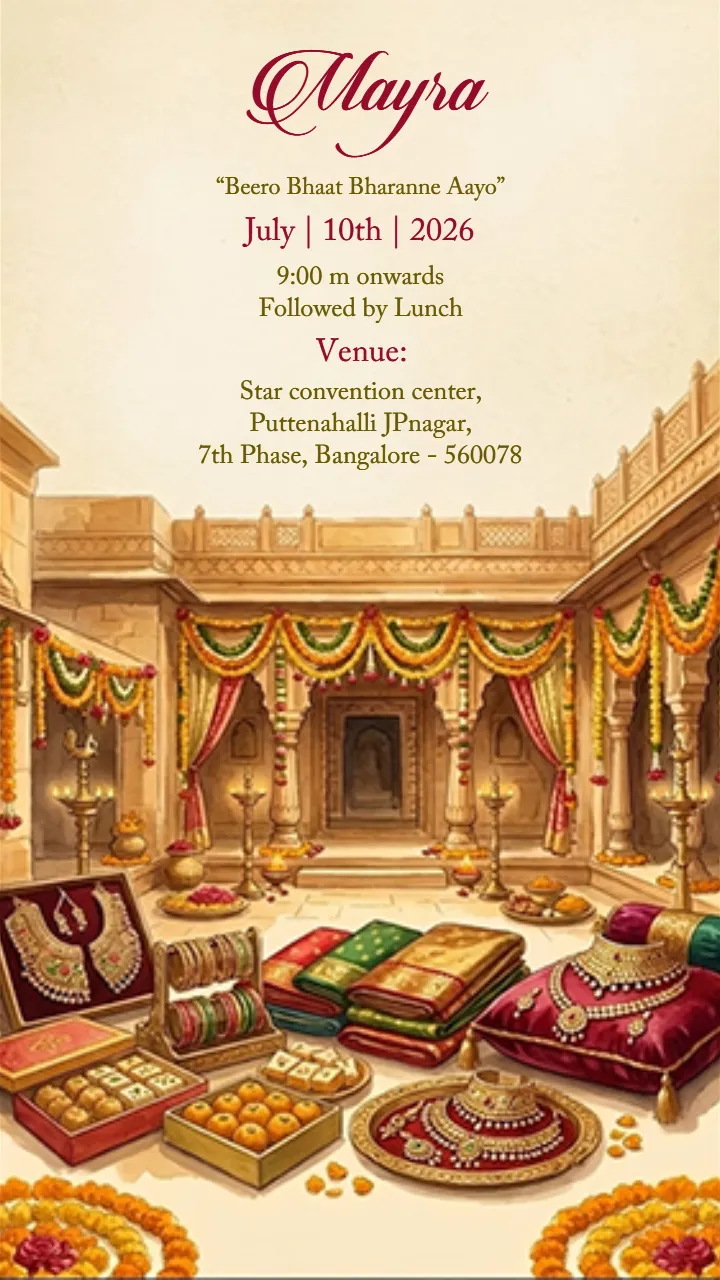 Download Modern Wedding Invitation Video Online Easily