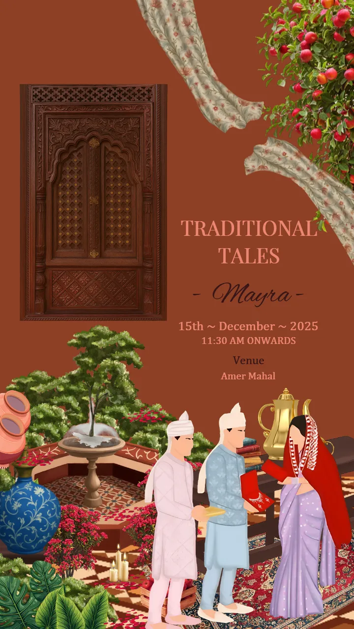 Kashmir Wedding Invitation Video With Traditional Touch