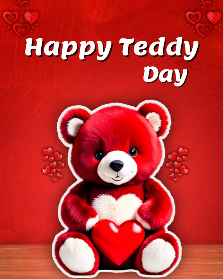 Celebrate Love with Happy Teddy Day HD Image 2026 Online