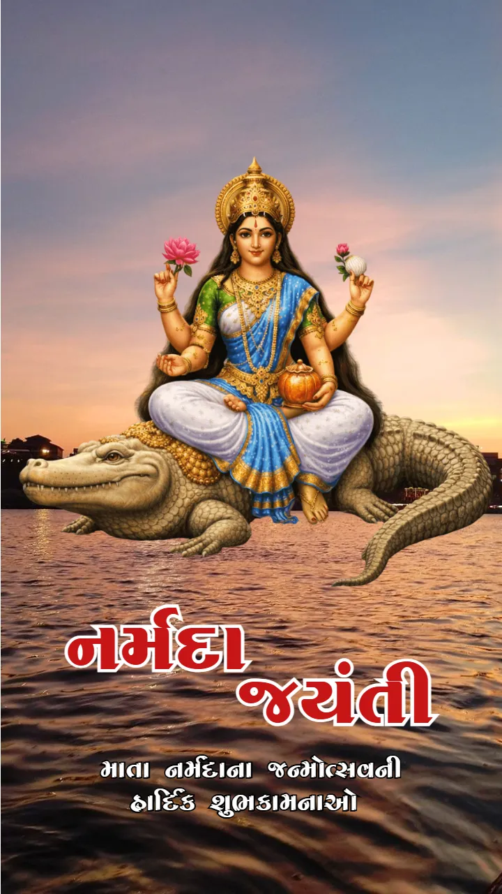 Narmada Jayanti Wishes in Gujarati Online Free