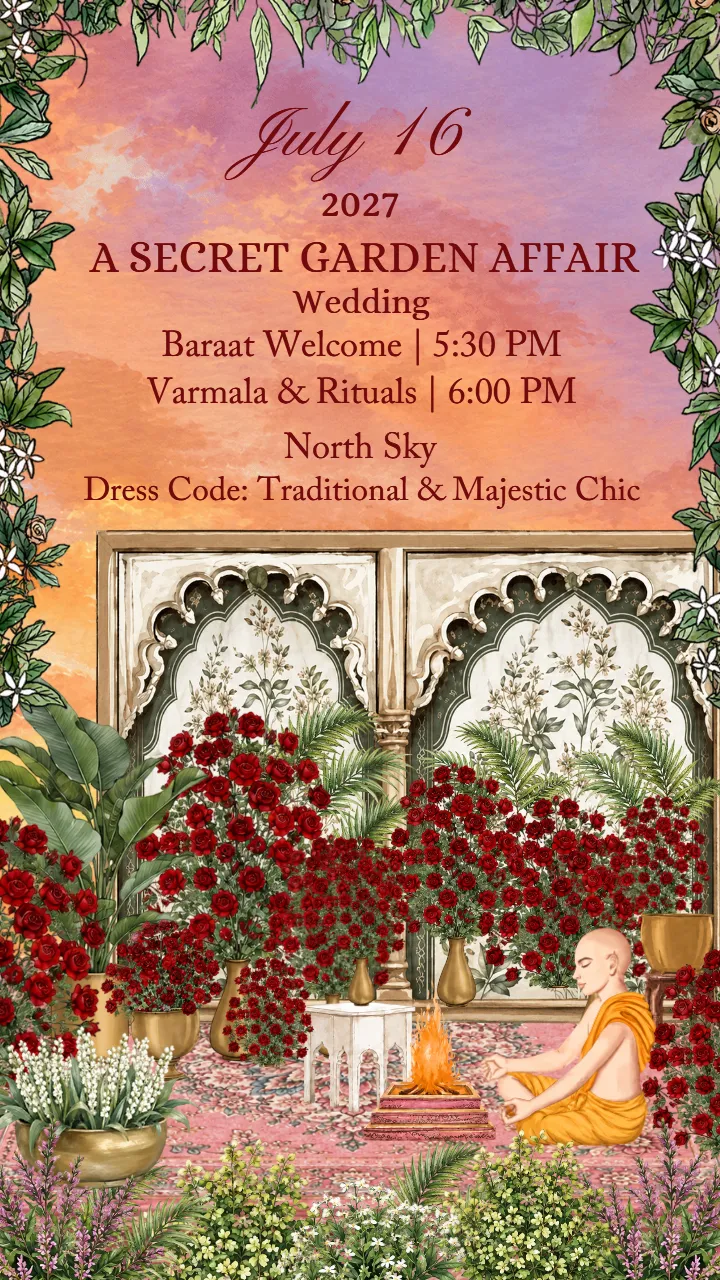 Wedding Invitation Video with Custom Designs and Music