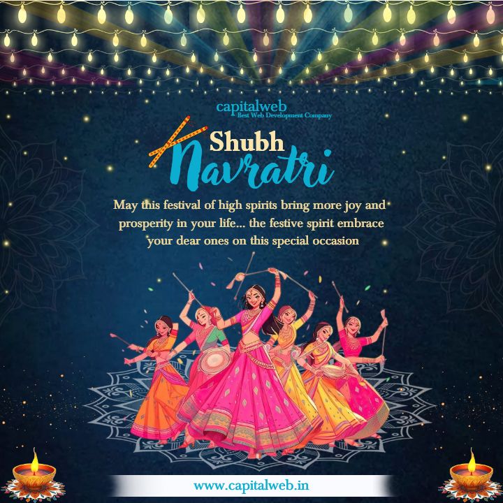 Navratri Offer Banner Poster for It Company 2025