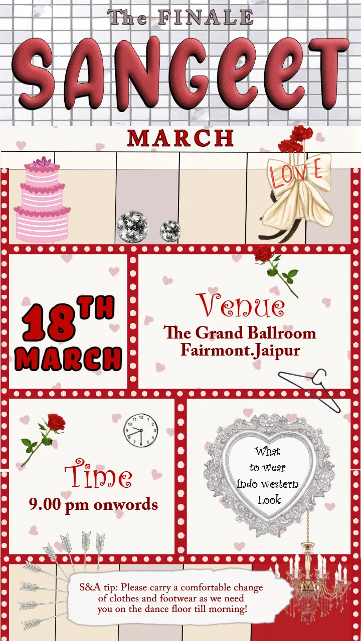 Wedding Invitation Video for Modern Desi Invitations