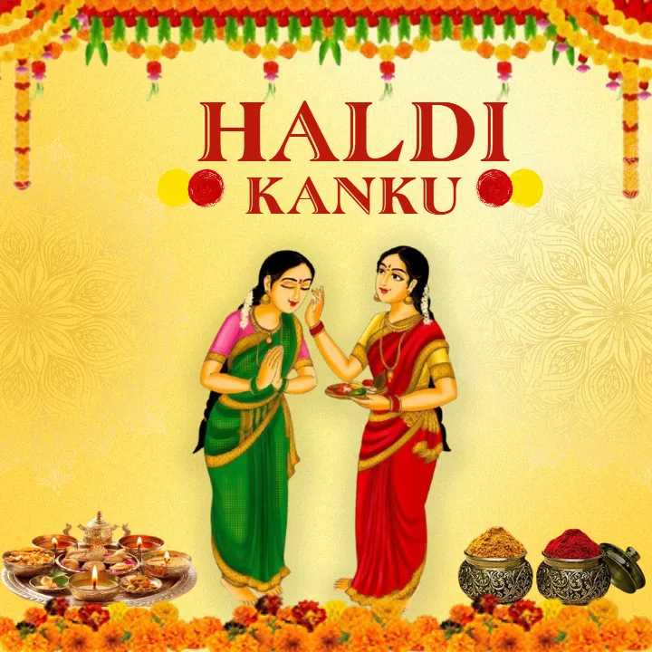 haldi kanku image showing Traditional Ritual Moments