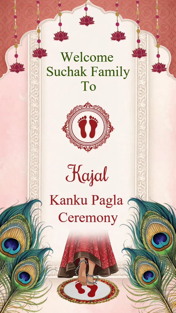 Free Kanku Pagla Invitation Video for Grand Ceremony