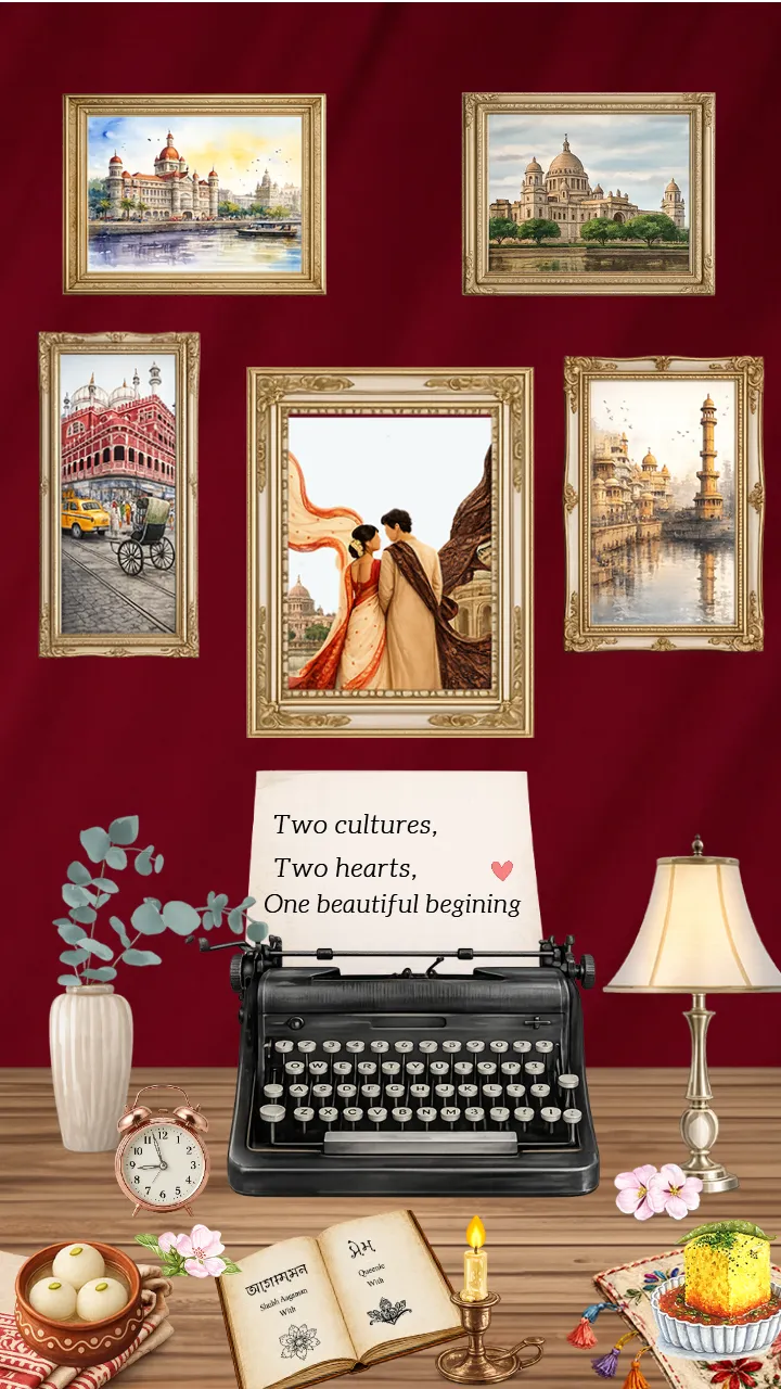 Bengali Wedding Save The Date Video with Cultural Touch