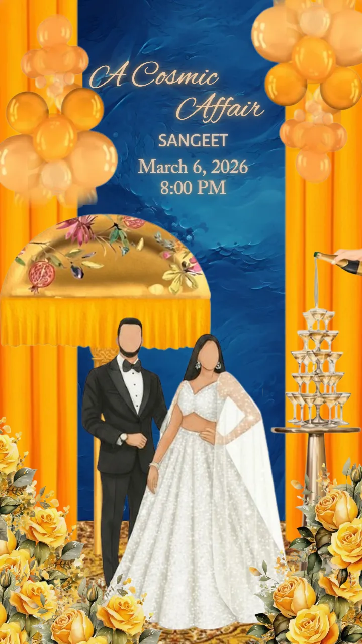 Wedding Invitation Video Online Luxury Garden Style