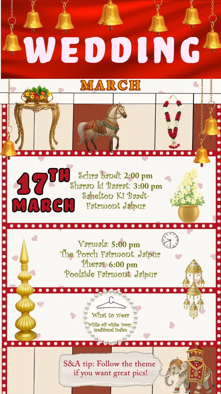 Wedding Invitation Video for Modern Desi Invitations