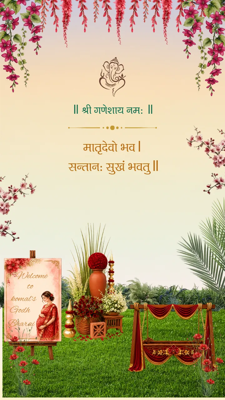 Godh Bharai Invitation Video for Mom to Be Celebration