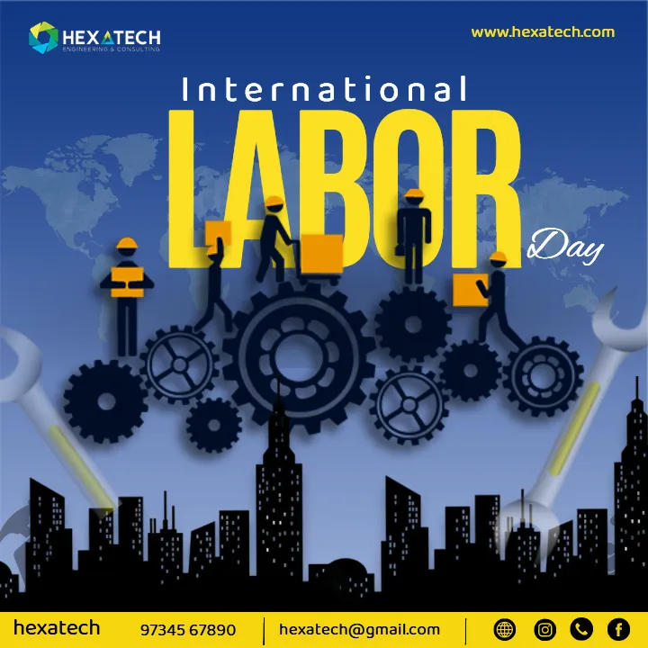 Download International Labor Day Branding Post in English