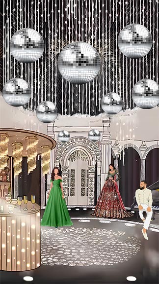 Royal Scroll Rajasthani Wedding Invitation Template Online