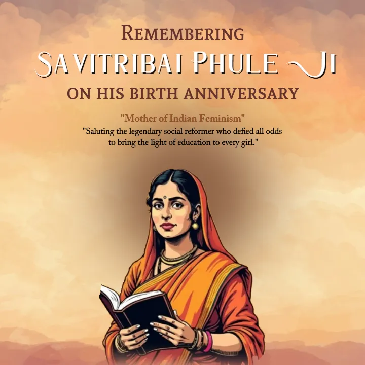 Savitribai Phule Birth Anniversary Wishes to Inspire All