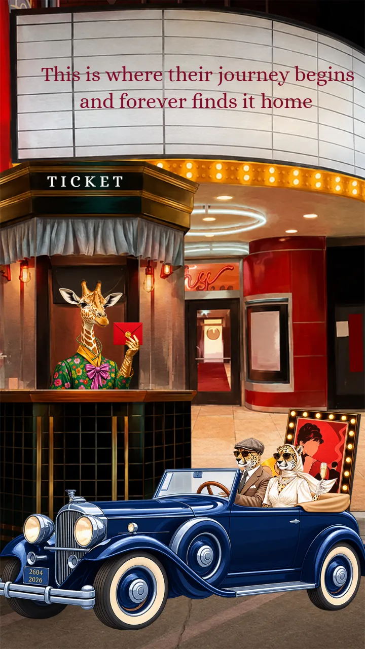 Wedding Invitation Video for a Grand Theatrical Wedding