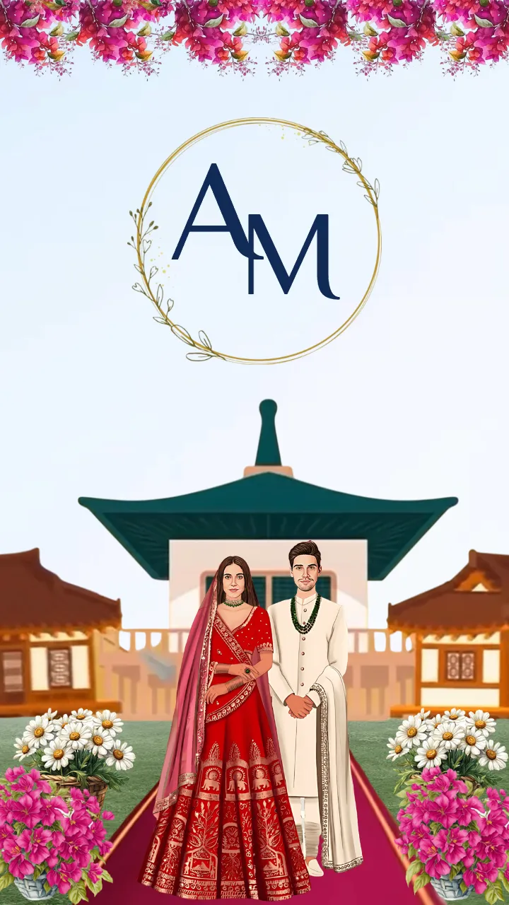 Wedding Save the Date Video Cultural Love Story