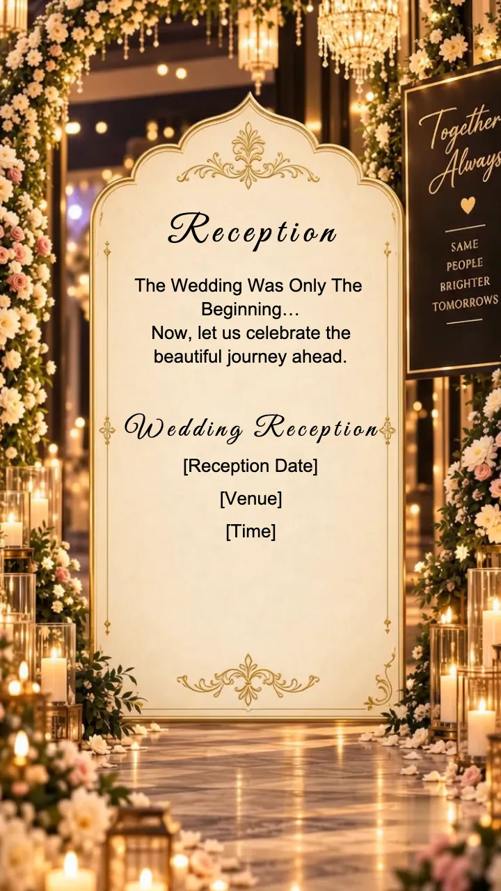 Wedding Invitation Video with Rajwadi Royal Wedding Design