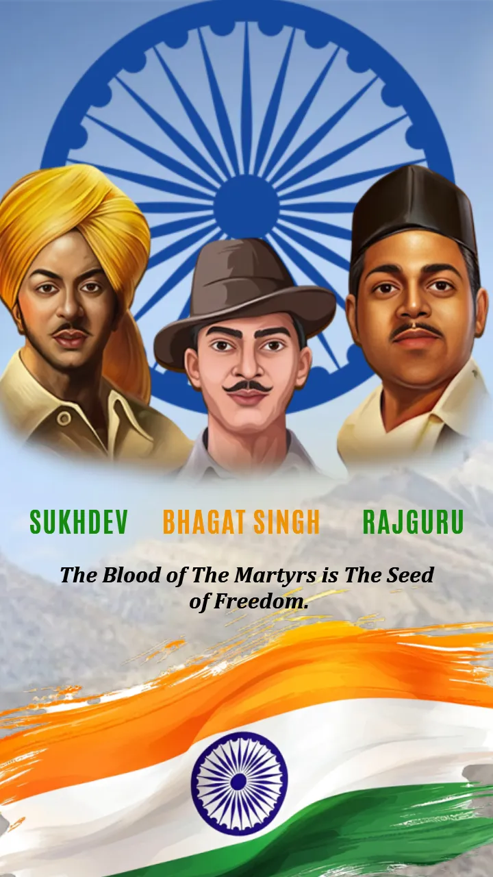 Shaheed Diwas Status Video Tribute to Brave Freedom Heroes