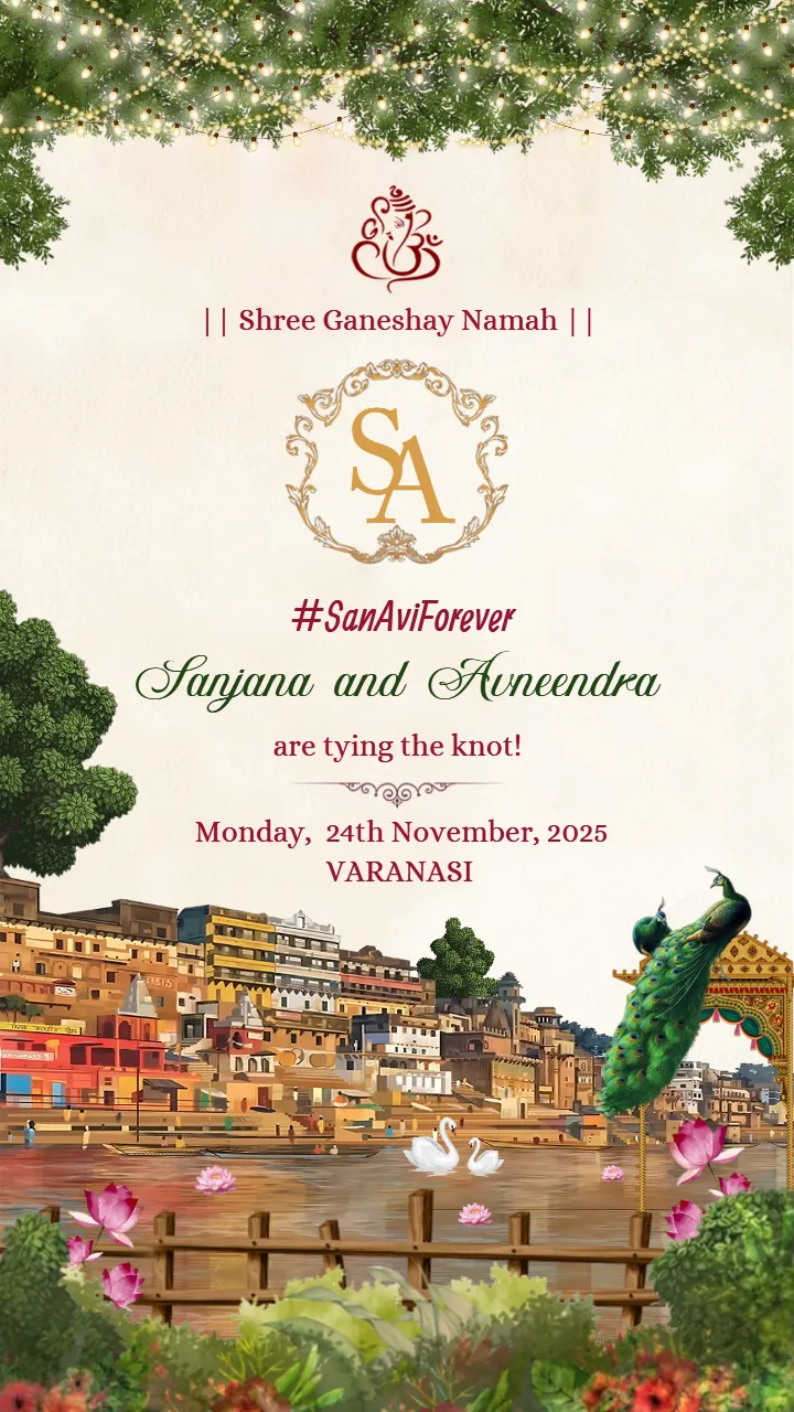 Hindi Wedding Invitation Video Editing Online Designs