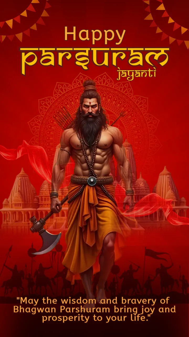 Shareable Parshuram Jayanti Wishes in English High Quality