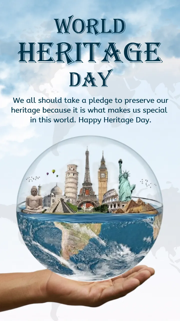 World Heritage Day Online Free Post Ideas for Sharing