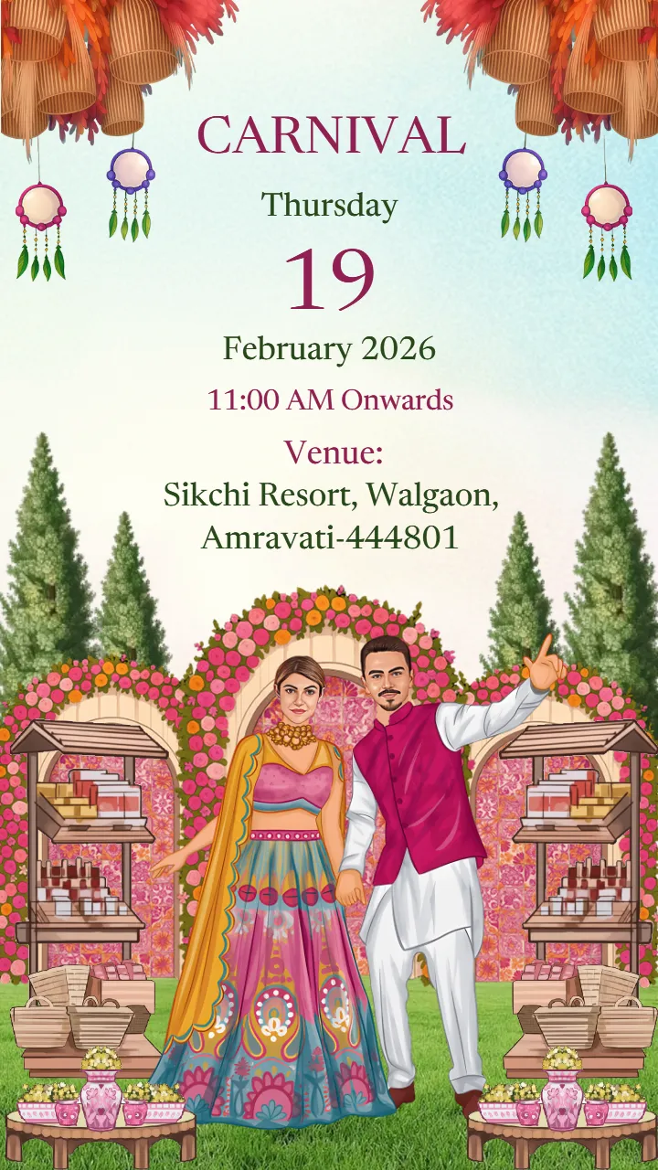 Design a Beautiful Wedding Invitation Video Online Today