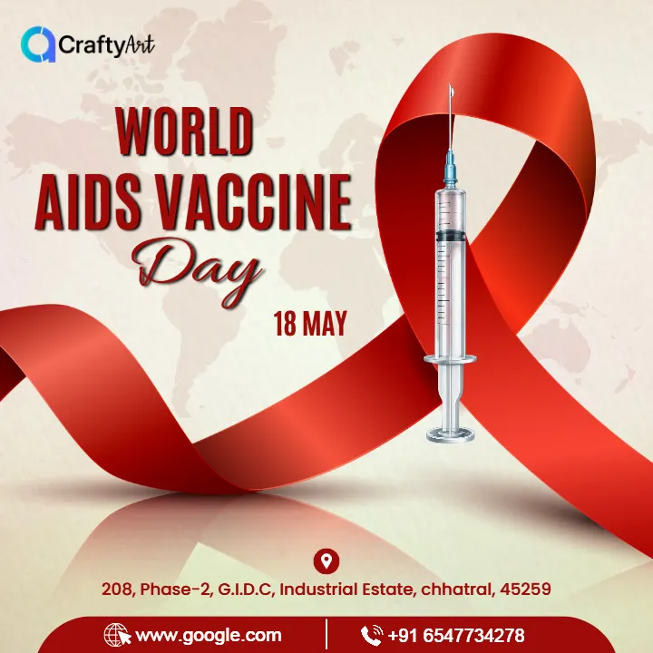 Creative World AIDS Vaccine Day Branding Post Ideas