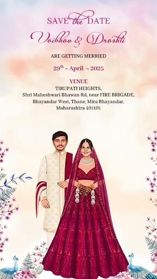 Create Your Perfect Wedding Invite With This Beautiful Template
