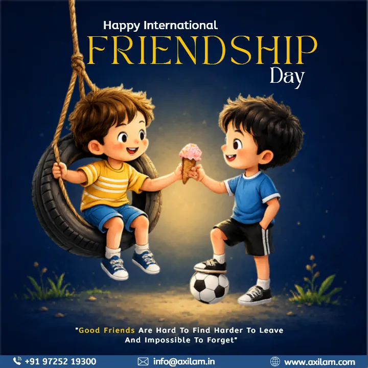 Happy International Friendship Day Branding Post Designs