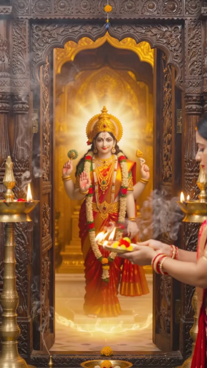 3D Laxmi Pooja Invitation Video for a Family Celebration