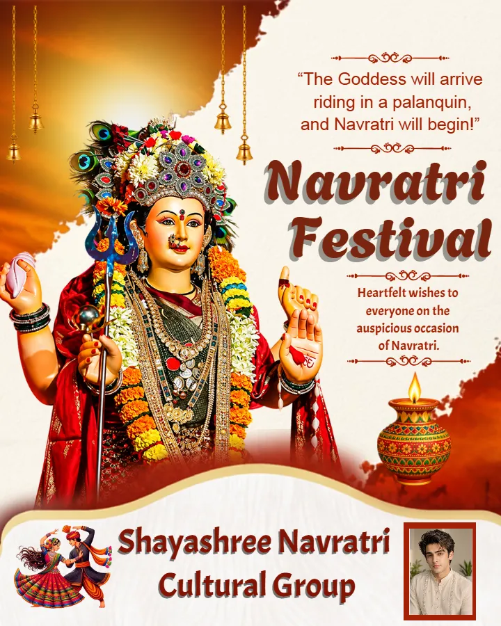 Happy Navratri Photos with Traditional Festival Themes
