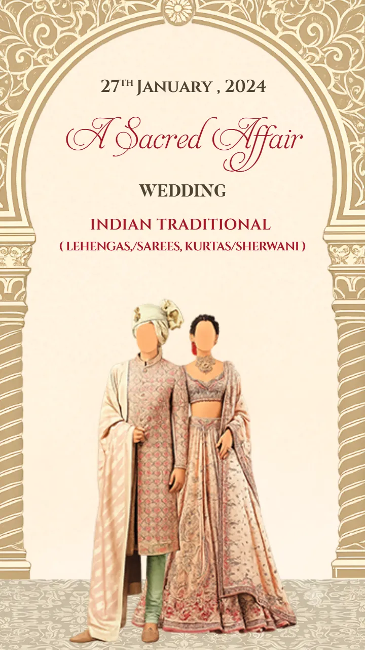 Wedding Wardrobe Planner Video for Indian Wedding Events