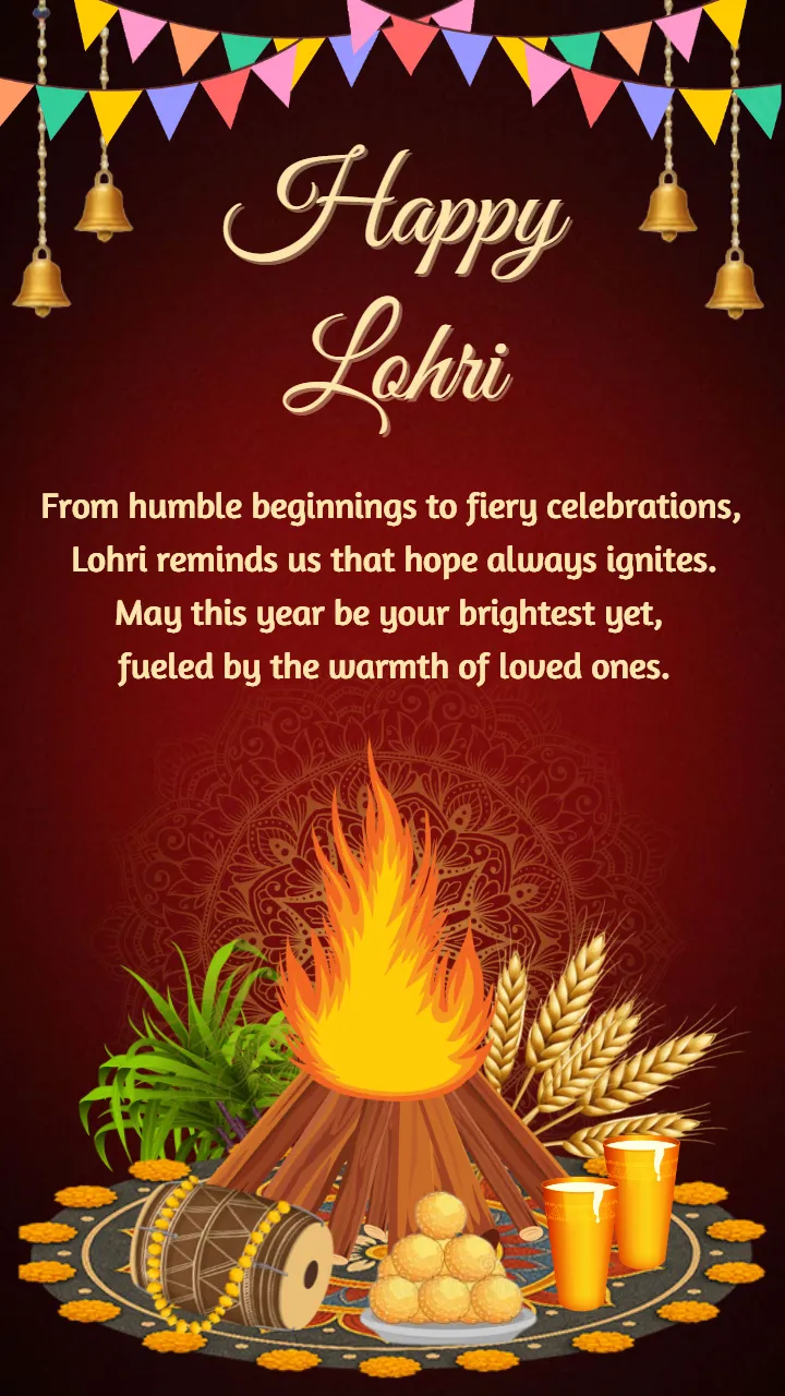 Happy Lohri Status Video 2026 for WhatsApp and Social Media