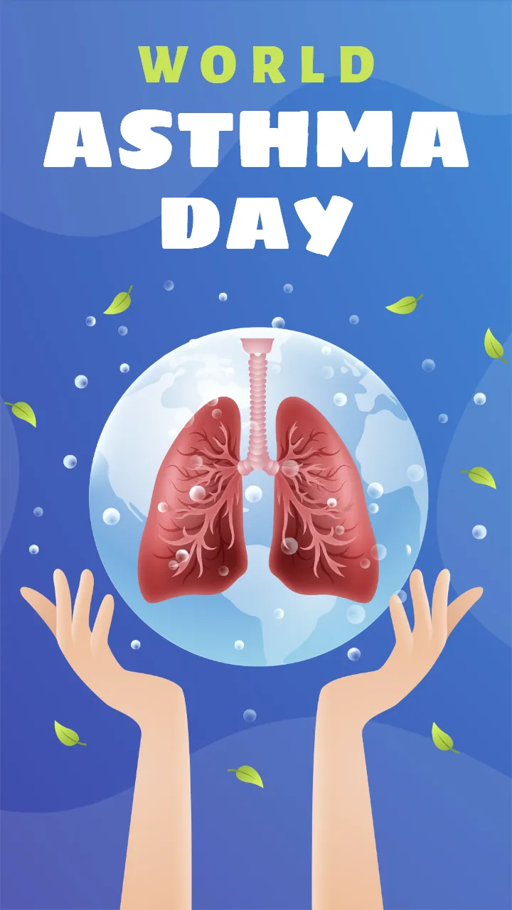 Download World Asthma Day Photo in English Easily Share