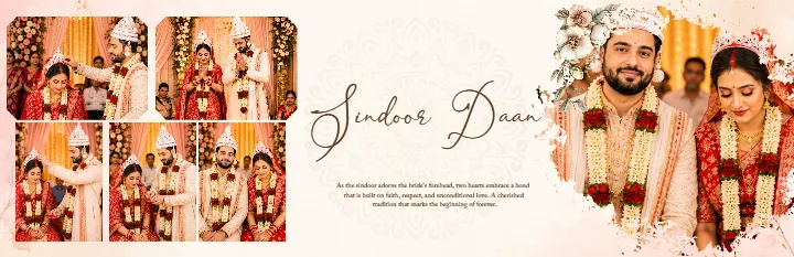 Wedding Album PSD Modern Couple Ceremony Memory Design