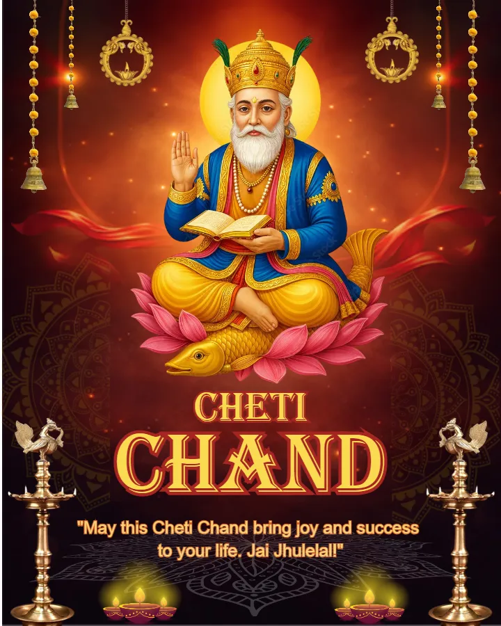 Unique Best Cheti Chand Wishes in English Design Ideas